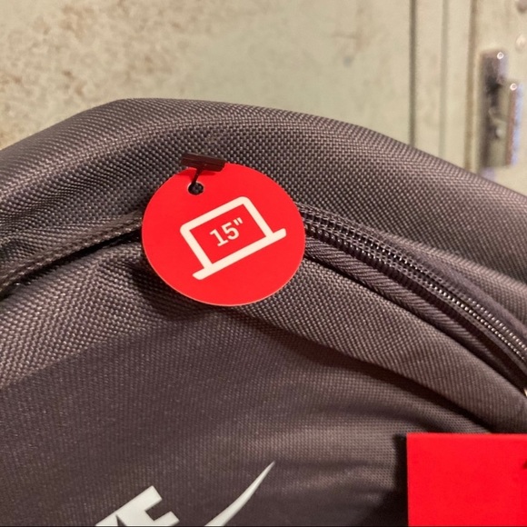 Nike Grey and Light Blue Backpack Fits 15” NWT - Picture 7 of 9